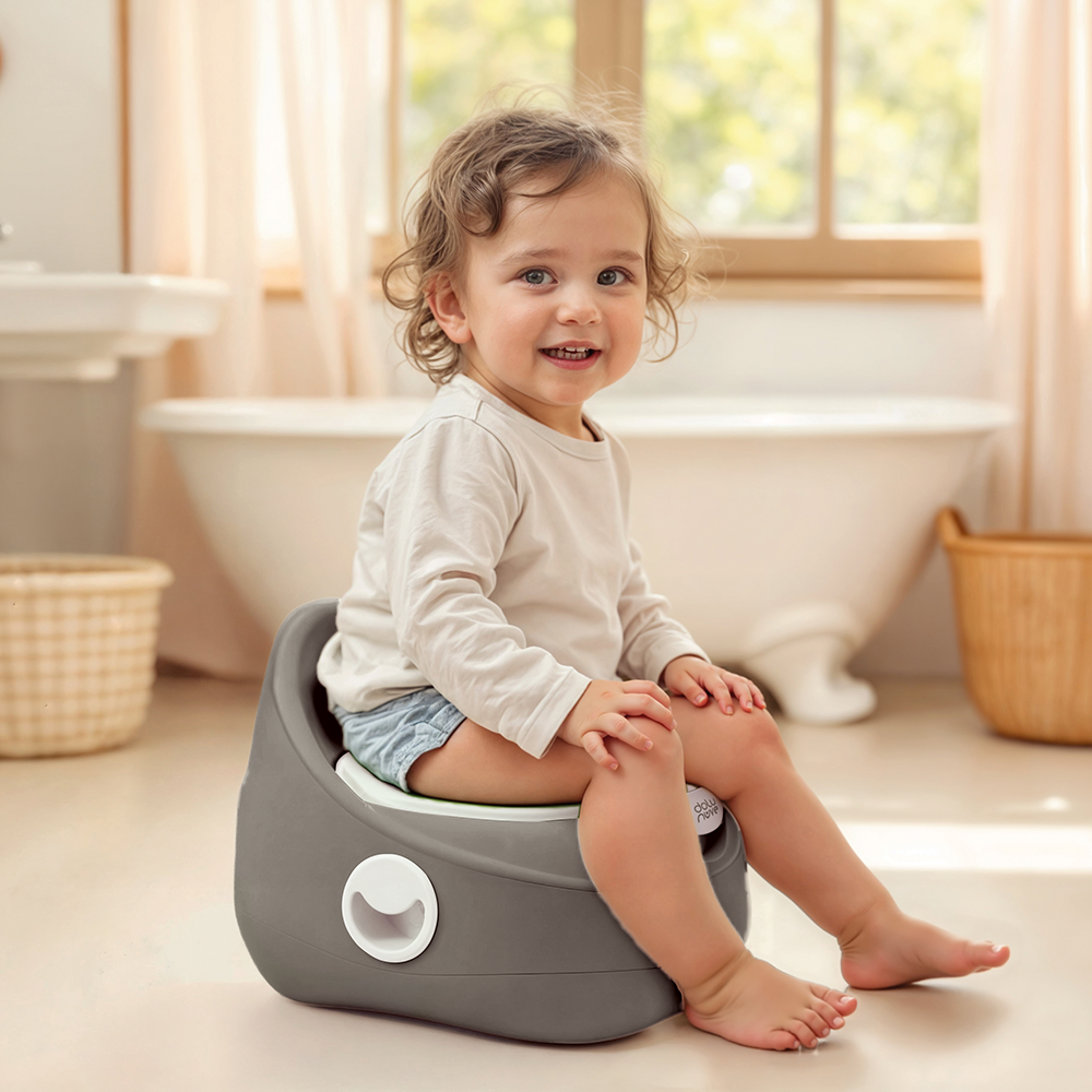 Dolu My Size Potty Stone Grey Training Toilet for Children