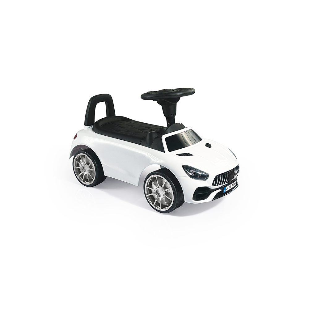 Dolu Ride-on Car with Horn White for Toddlers