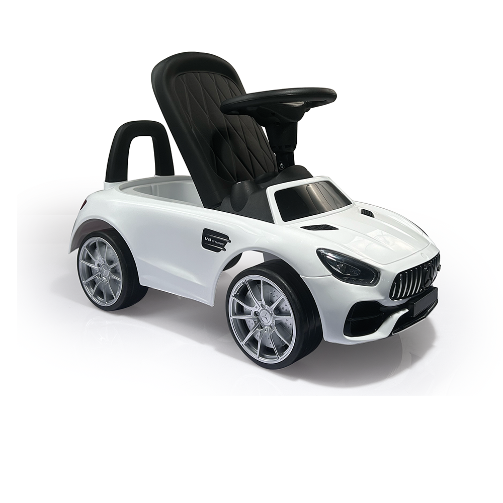 Dolu Ride-on Car with Horn White for Toddlers