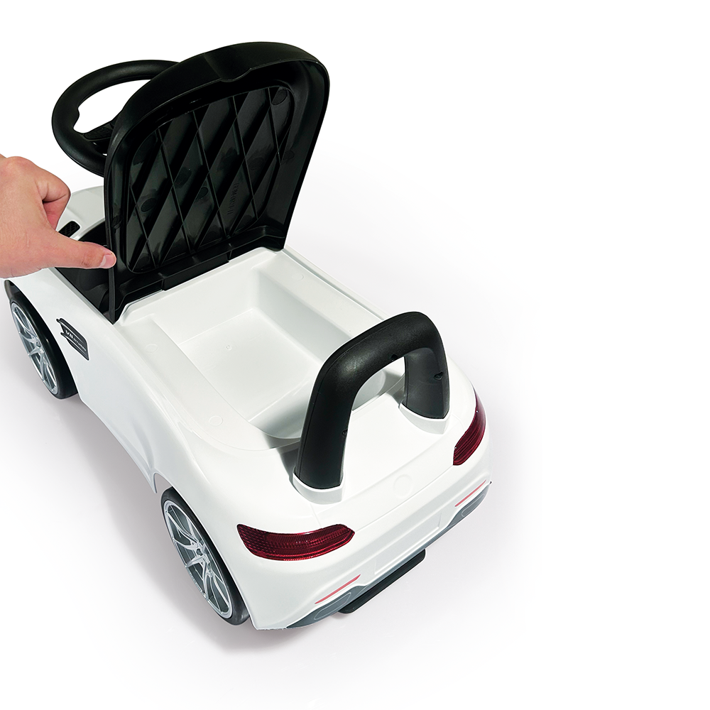 Dolu Ride-on Car with Horn White for Toddlers