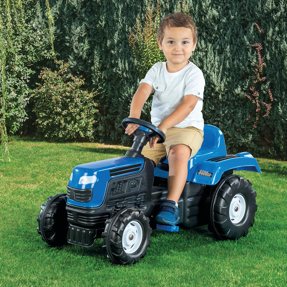 Dolu Traptractor met Claxon Blauw/zwart???????