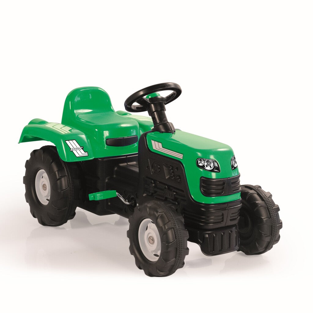 Dolu Traptractor &amp; Claxon Groen/Zwart