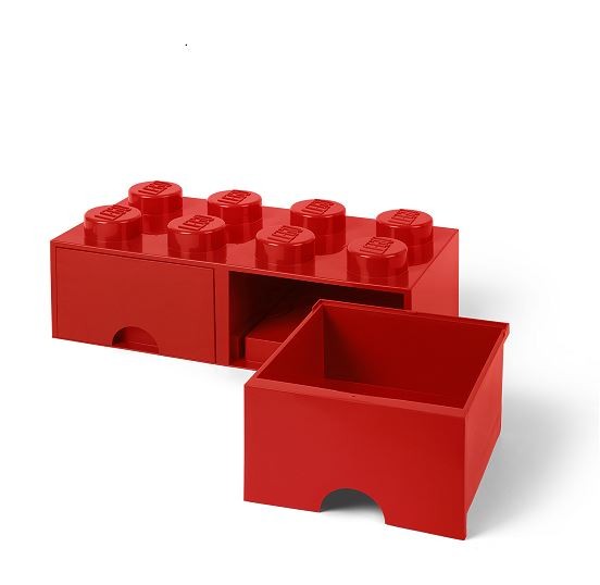 Room Copenhagen LEGO Brick Drawer 8 red (40061730)