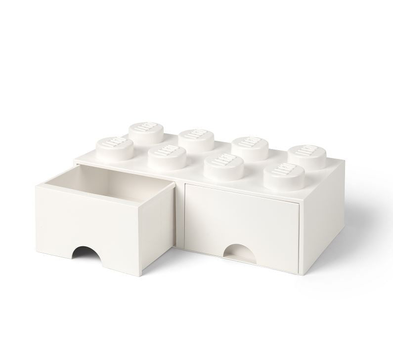 LEGO R.C. Brick Drawer 8 White 40061735