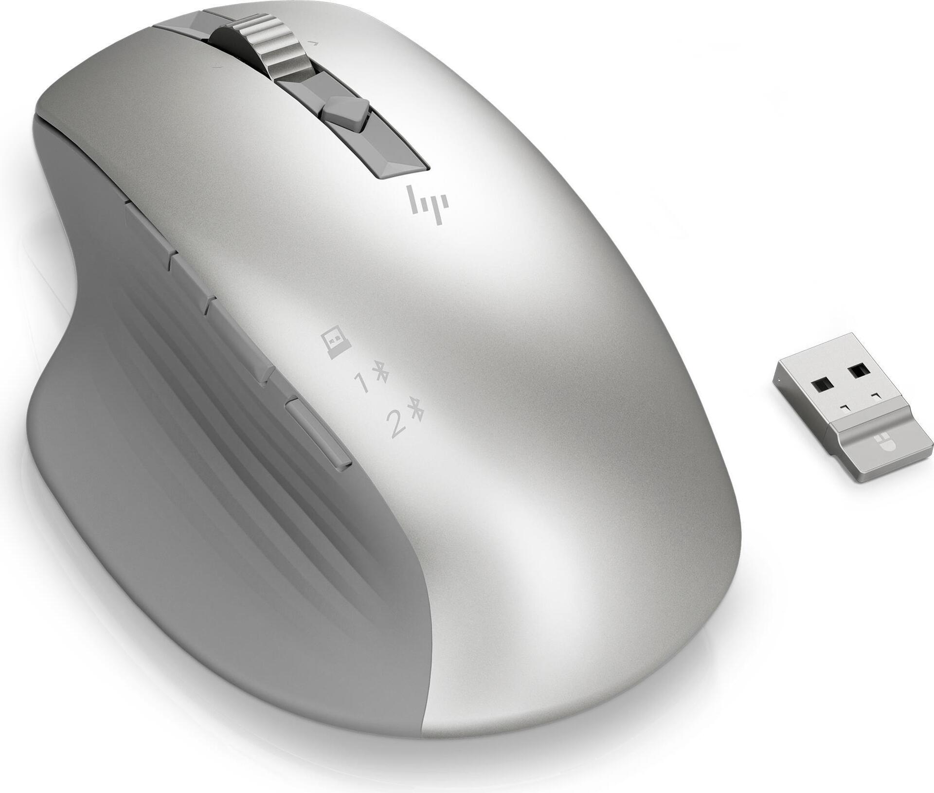 HP Creator 930 Mouse 10 Buttons Wireless Bluetooth Silver for HP 21,22, 24,27, Pavilion 14,15 TP01 1D0K9AA