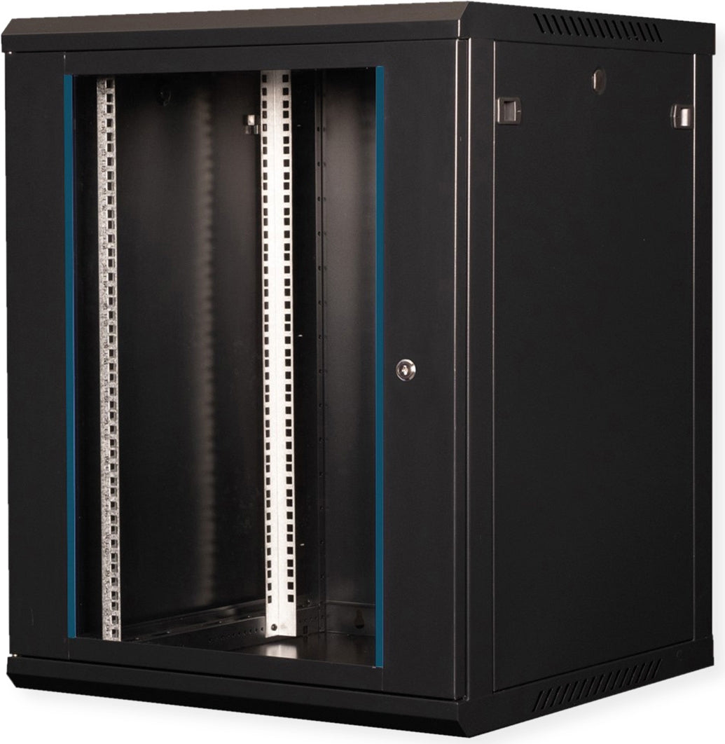 VALUE 19-inch Wall-Mount Enclosure - 600x600mm - Black - 26.99.0831