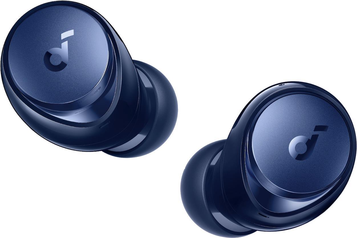 Soundcore Space A40 True Wireless Stereo In-Ear Headphones for Calls/Music, Bluetooth, Blue (A3936G31)