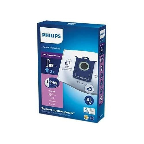 Sac d'aspirateur Philips SBAG Original, haute performance, volume 5L, 3 pieces afbeelding 2