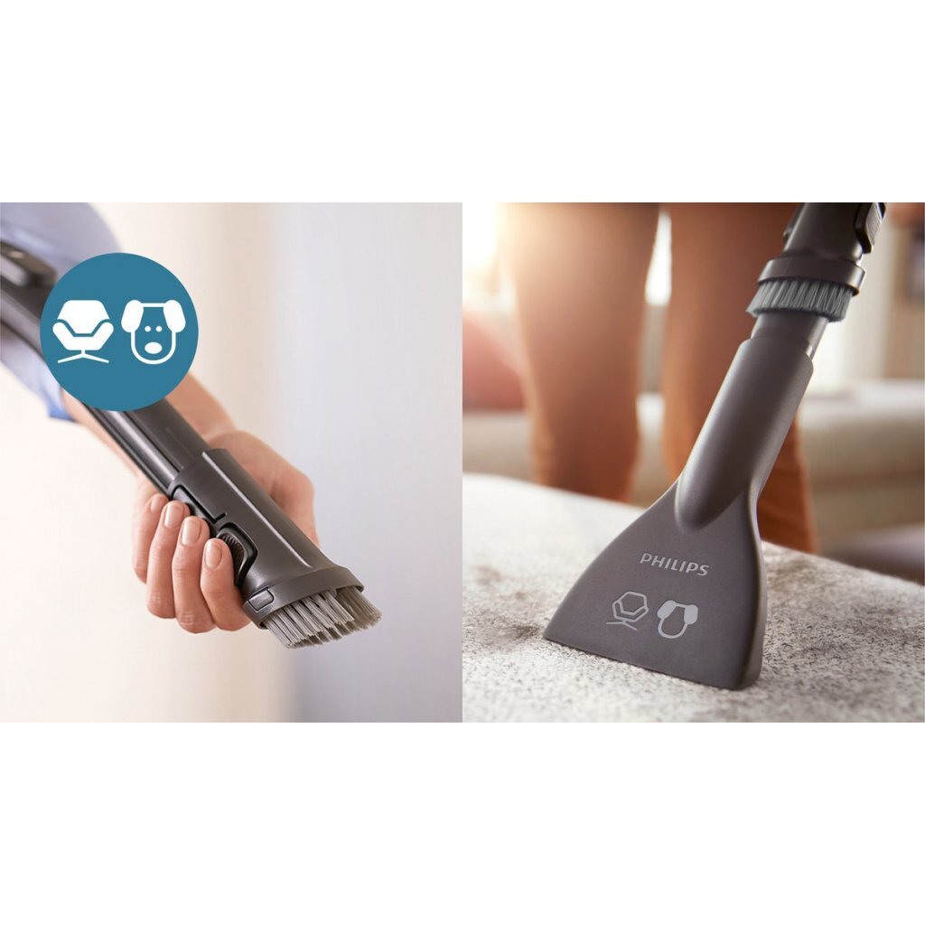 Philips FC9334/09 PowerPro Compact Vacuum Cleaner 900W Black/Blue/Green/Gray