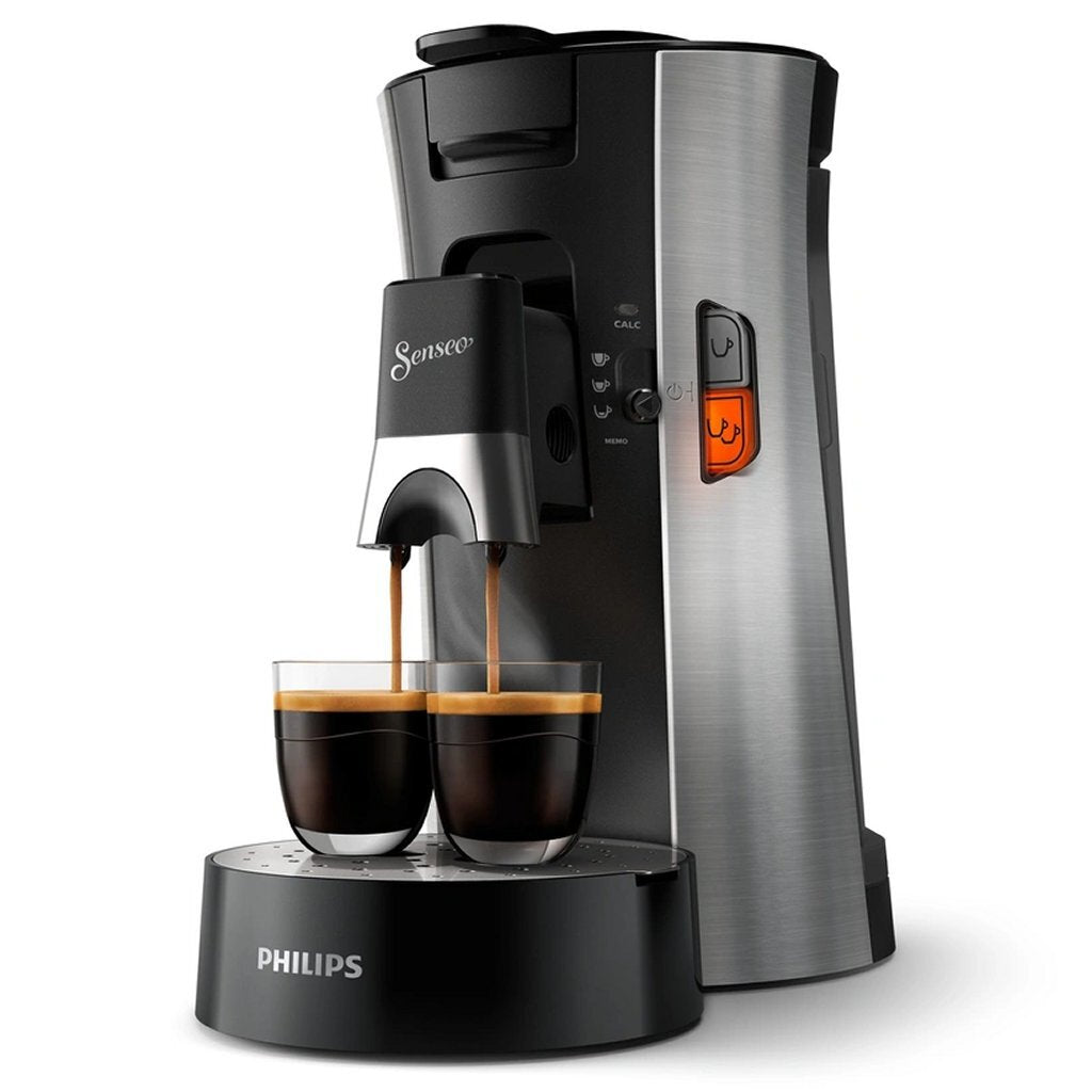 Philips CSA250/10 Senseo Intensity Plus Coffee Pod Machine Black/Stainless Steel 0.9 L