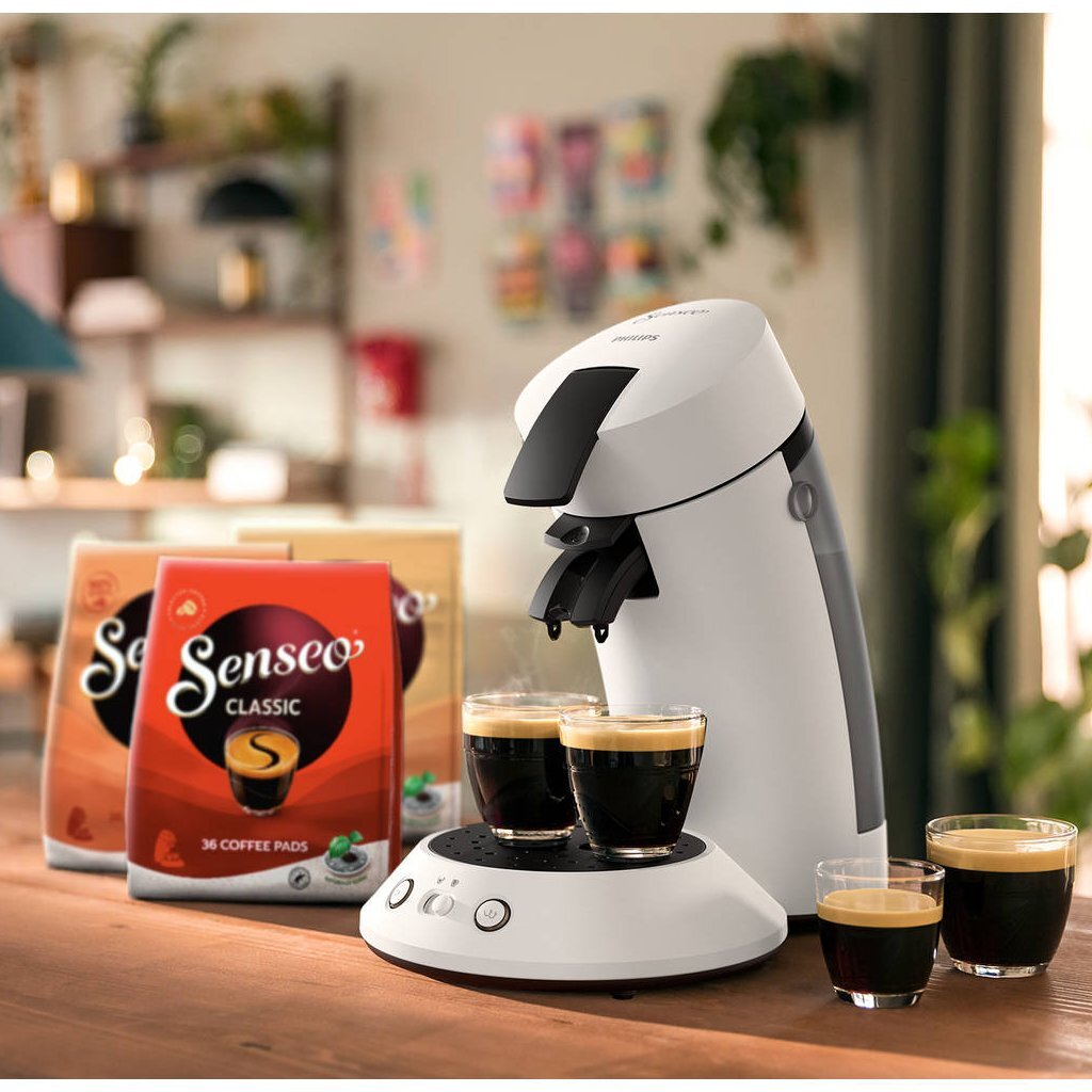 Philips CSA210/10 Senseo Original Plus Coffee Pod Machine - Brew 1 or 2 Cups