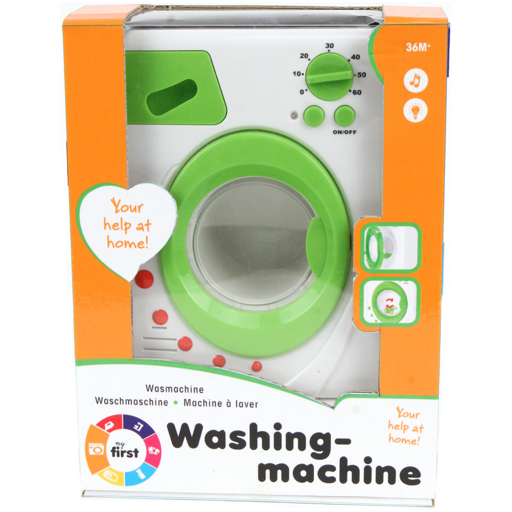 My First Washing Machine Toy - Realistic Sounds - Ages 3+