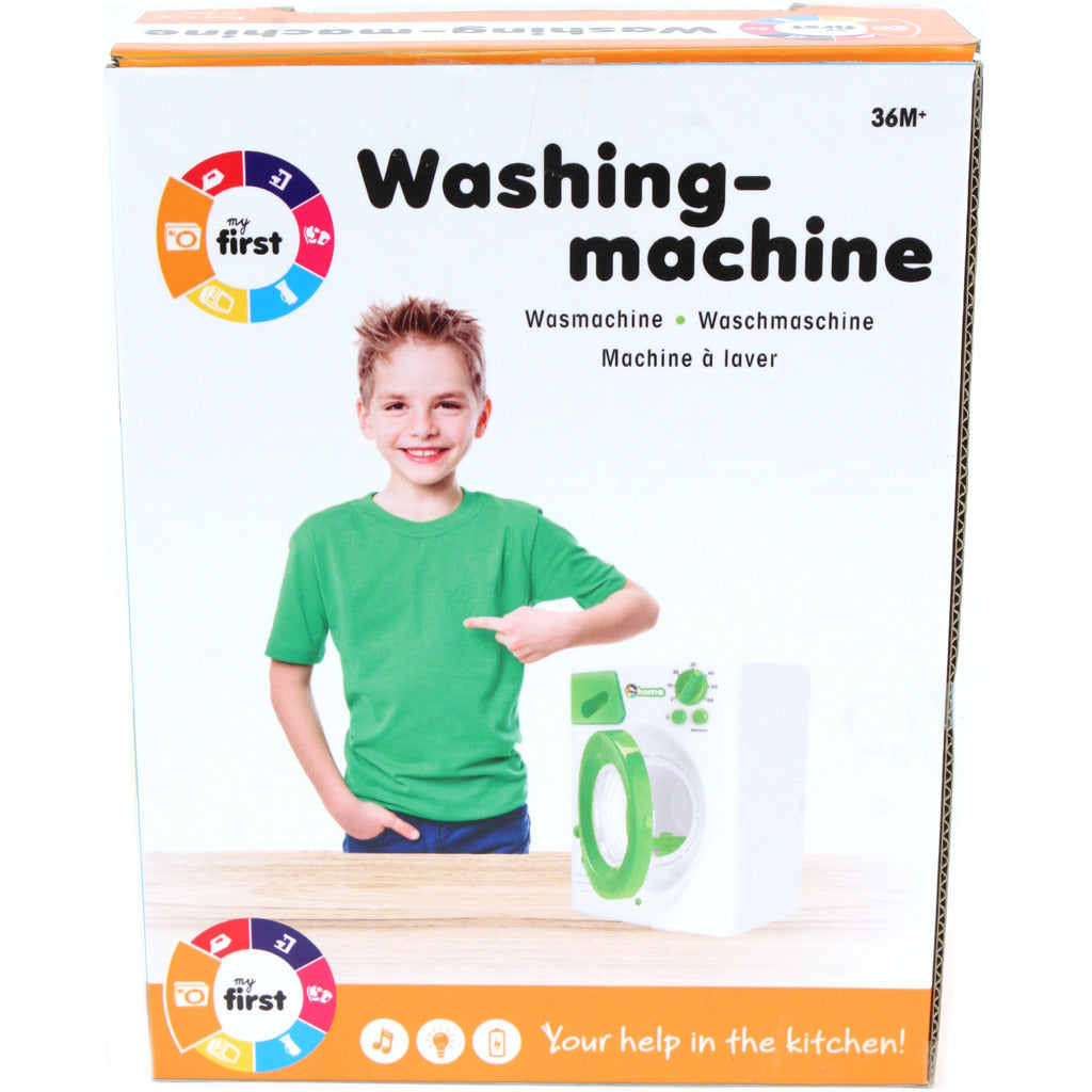 My First Washing Machine Toy - Realistic Sounds - Ages 3+