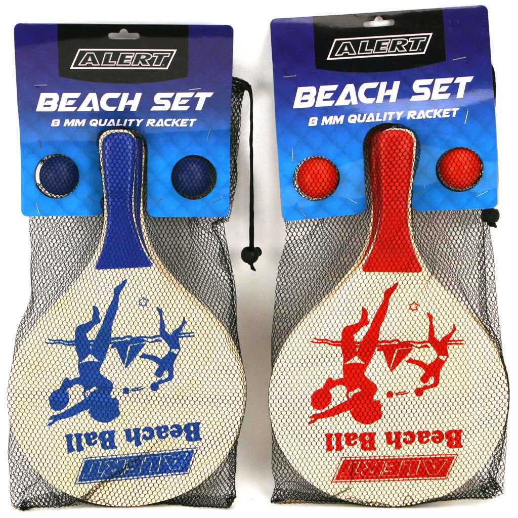 Alert Beachball Set Deluxe Hout afbeelding 1