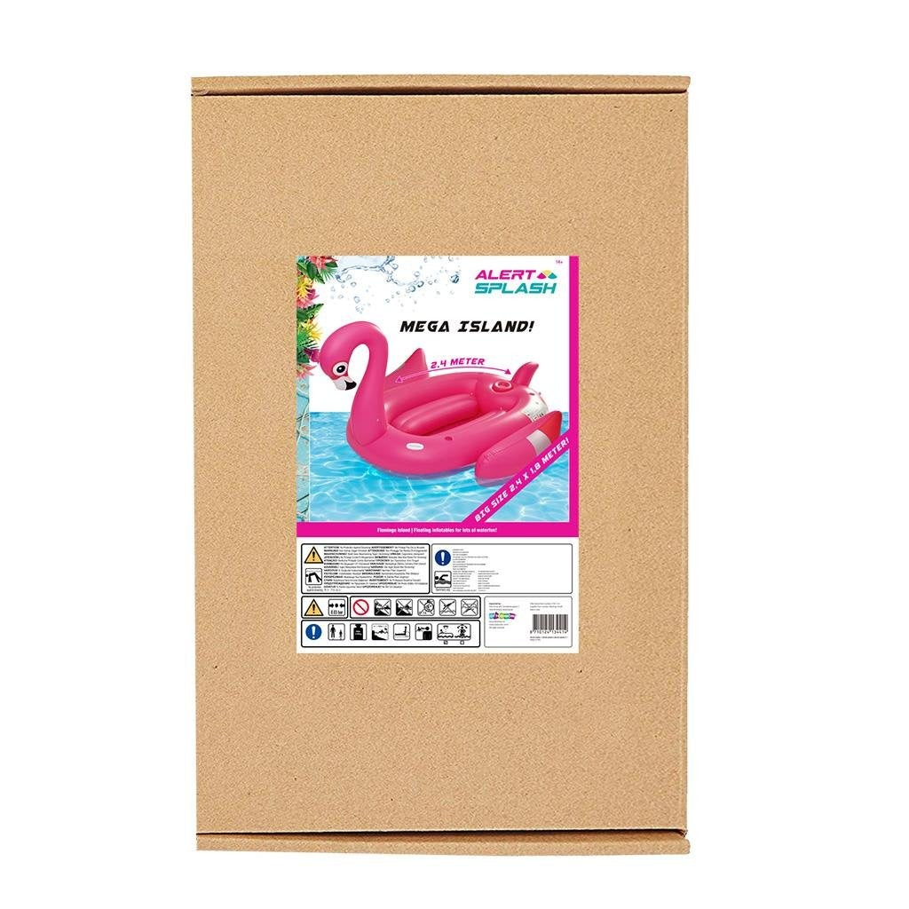Alert Inflatable Flamingo Island 240 x 180 cm