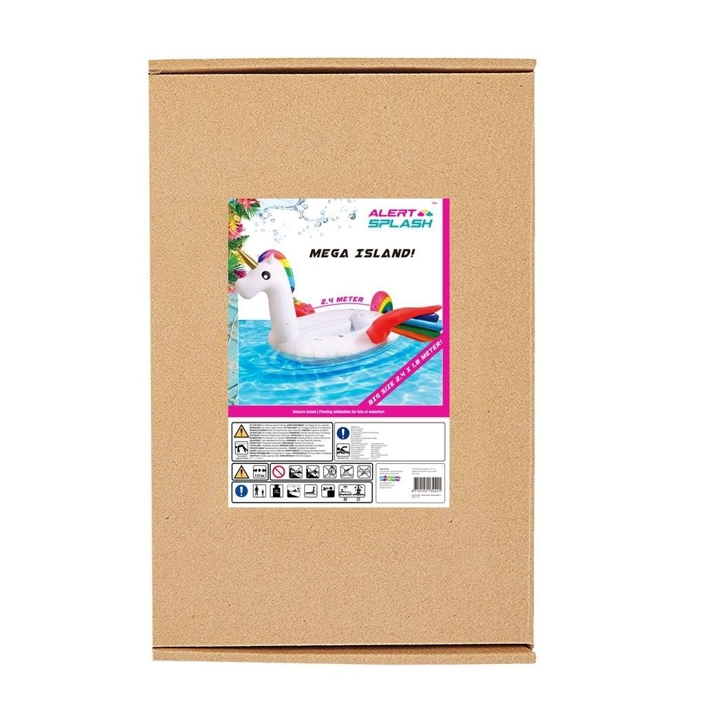 Alert Inflatable Unicorn Island 240 x 180 cm