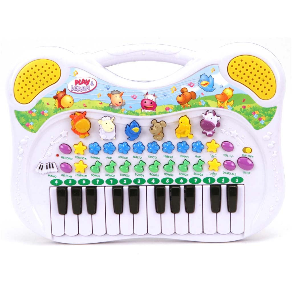 Piano with Animal Sounds - Suitable for Children 3+