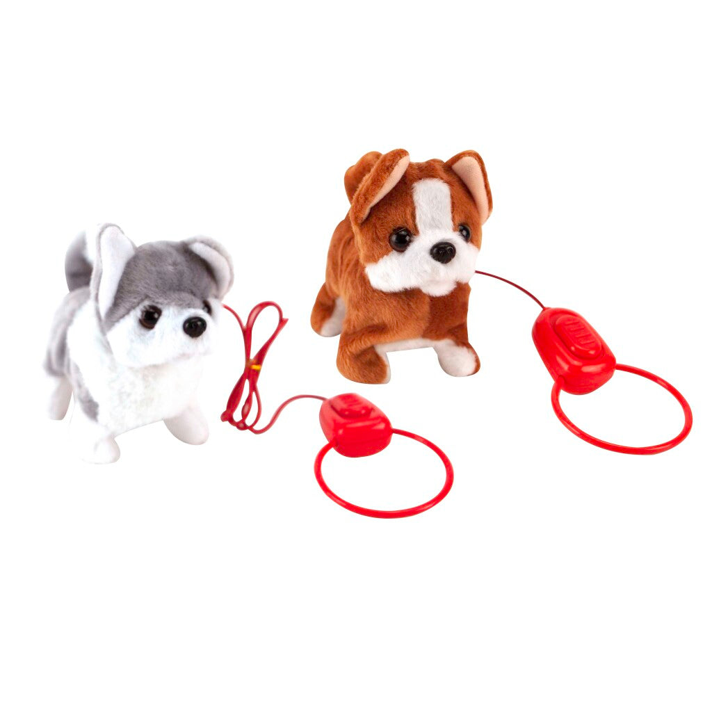 Walk and Bark Plush Dog - Assorted