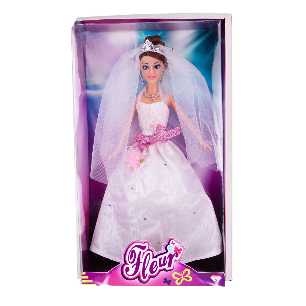 Fleur Pop Bride Doll in Wedding Dress for Ages 3 and Up