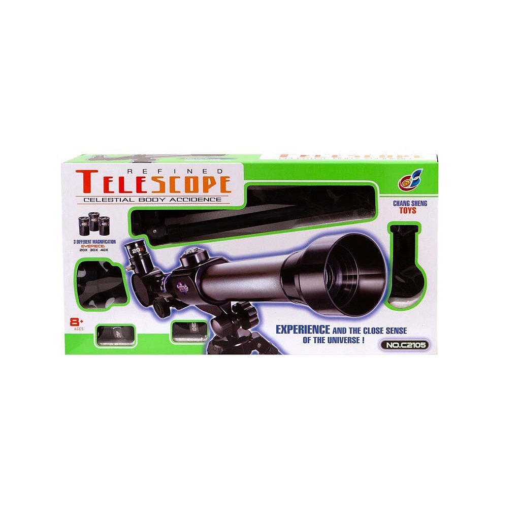 Telescope 3 Lenses 20x/30x/40x for Children