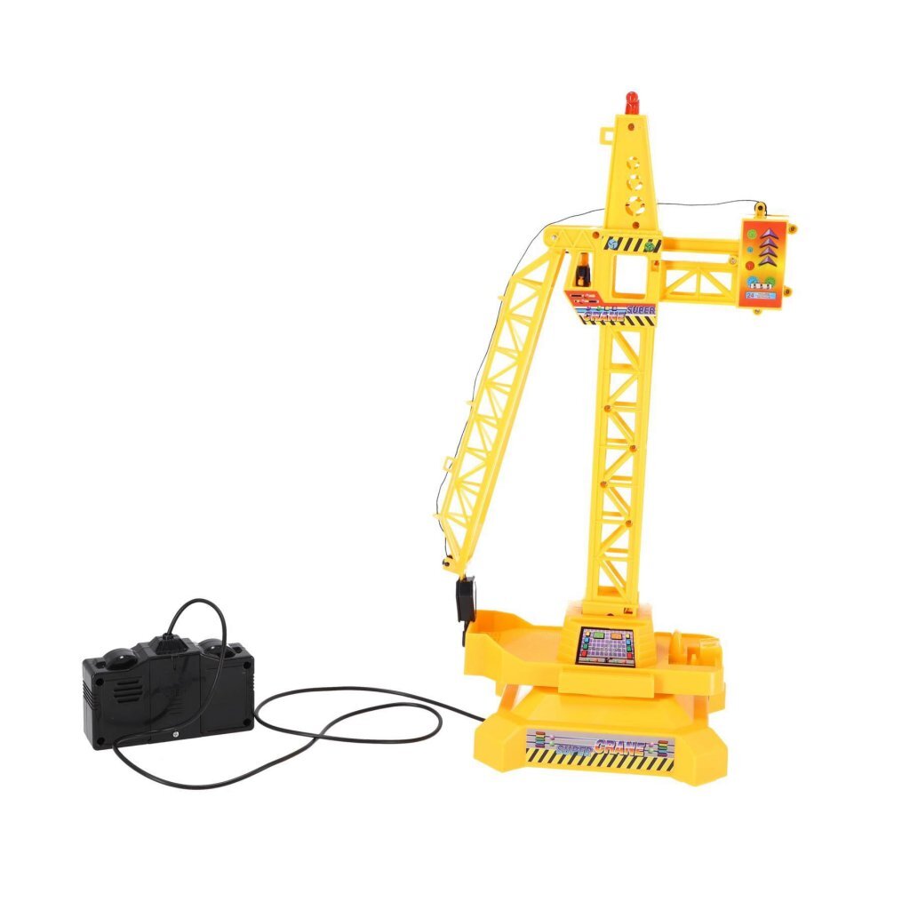 Crane with Cable Control and Movable Trolley - 65 cm High for Ages 3+