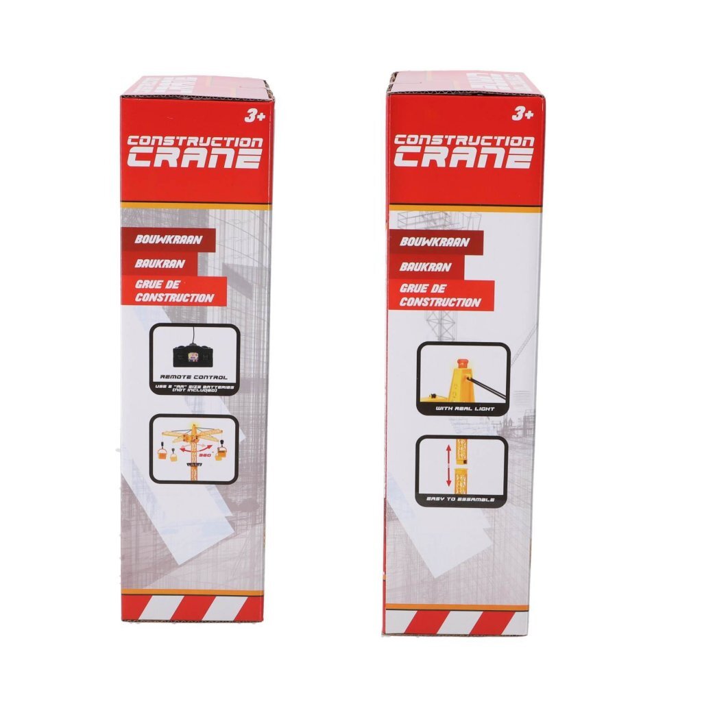 Crane with Cable Control and Movable Trolley - 65 cm High for Ages 3+
