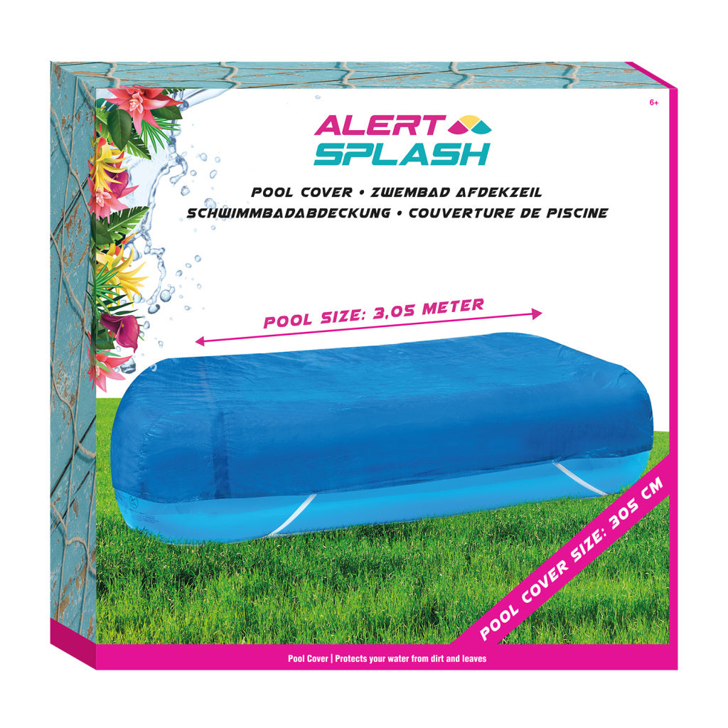 Alert Swimming Pool Cover 305x183x46 cm