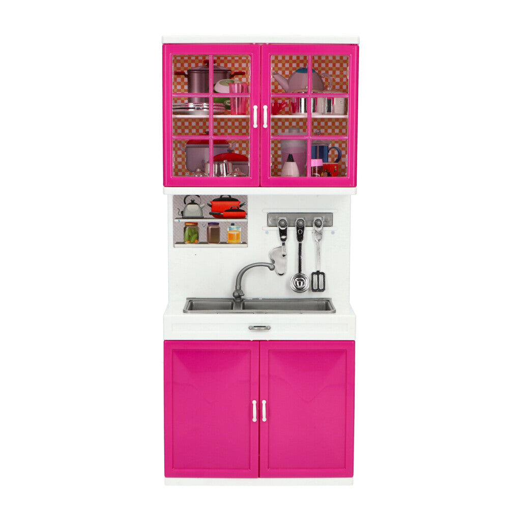 Fleur Kitchen Playset Sink with Cabinets