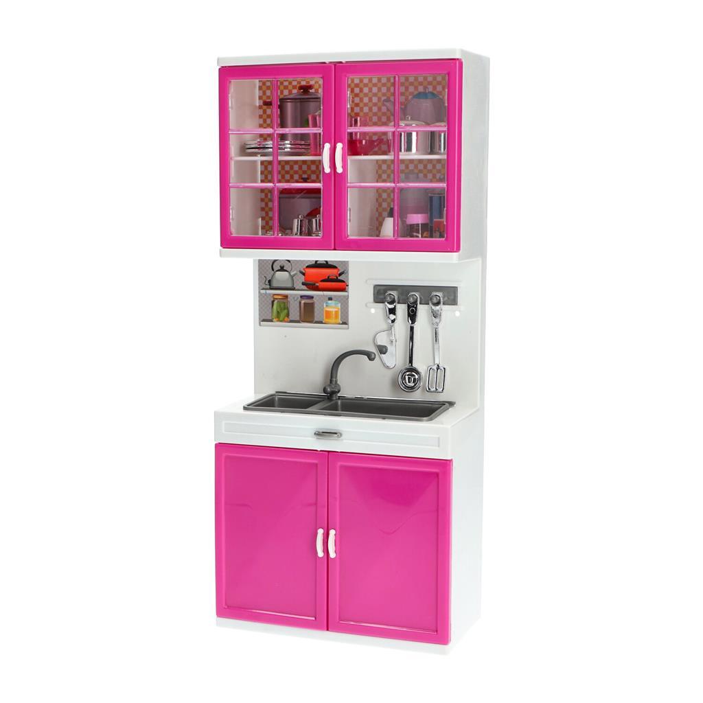 Fleur Kitchen Playset Sink with Cabinets
