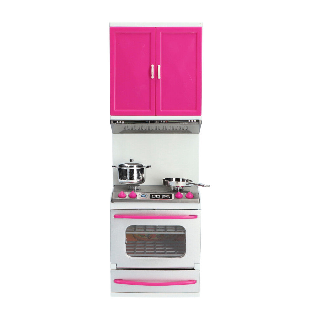 Fleur → Kitchen Playset → Gas Stove with Oven and Cabinet → Ages 3+