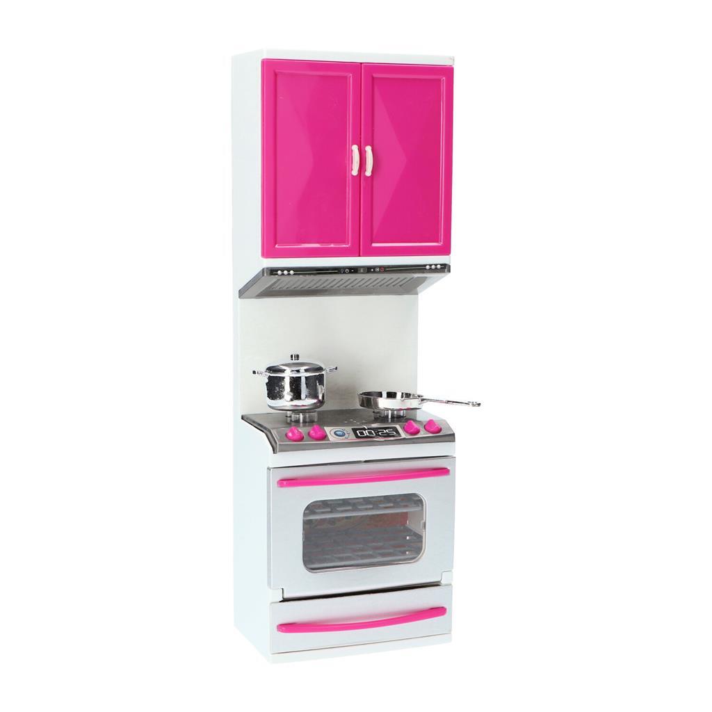 Fleur → Kitchen Playset → Gas Stove with Oven and Cabinet → Ages 3+