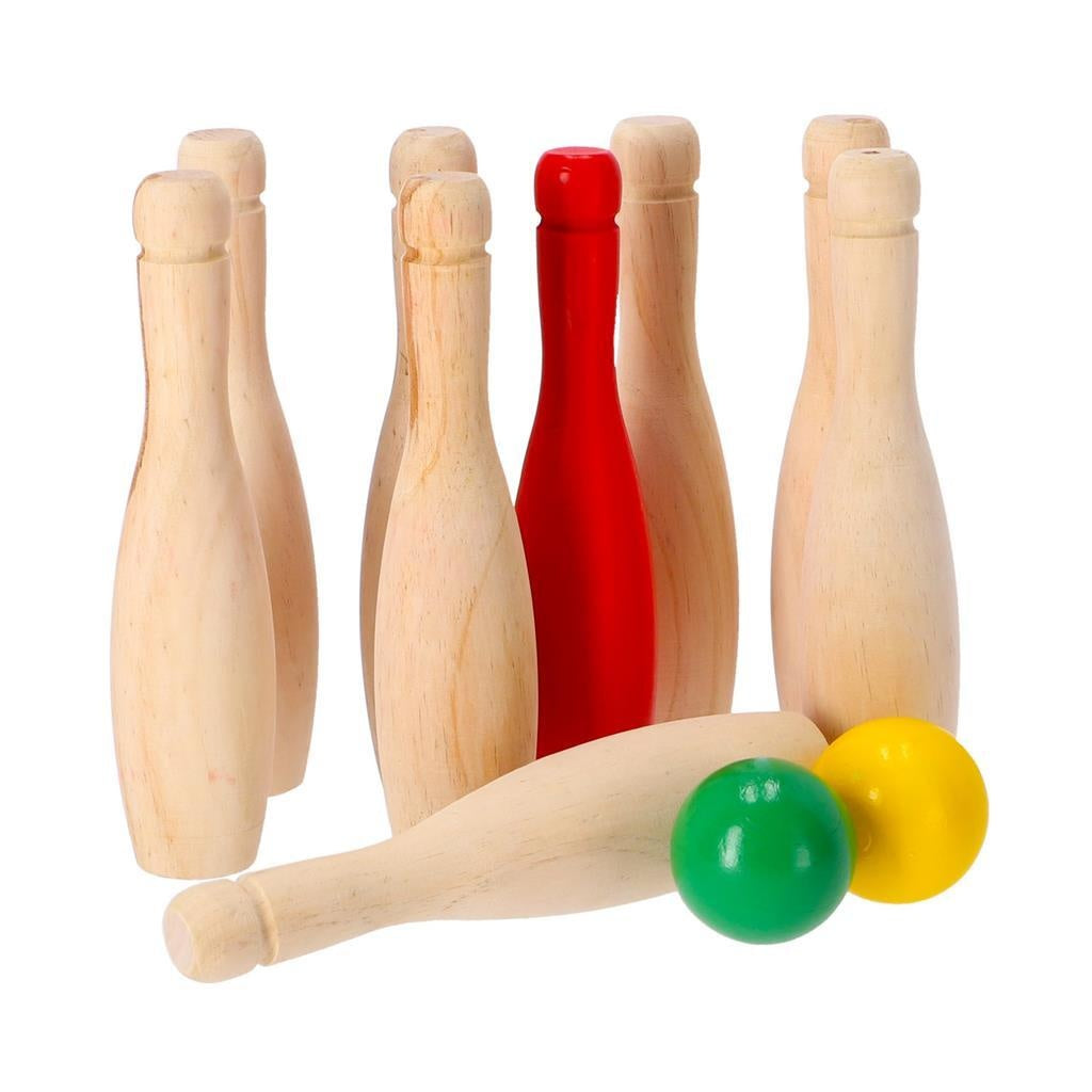 Alert Outdoor Houten Bowling Set afbeelding 2