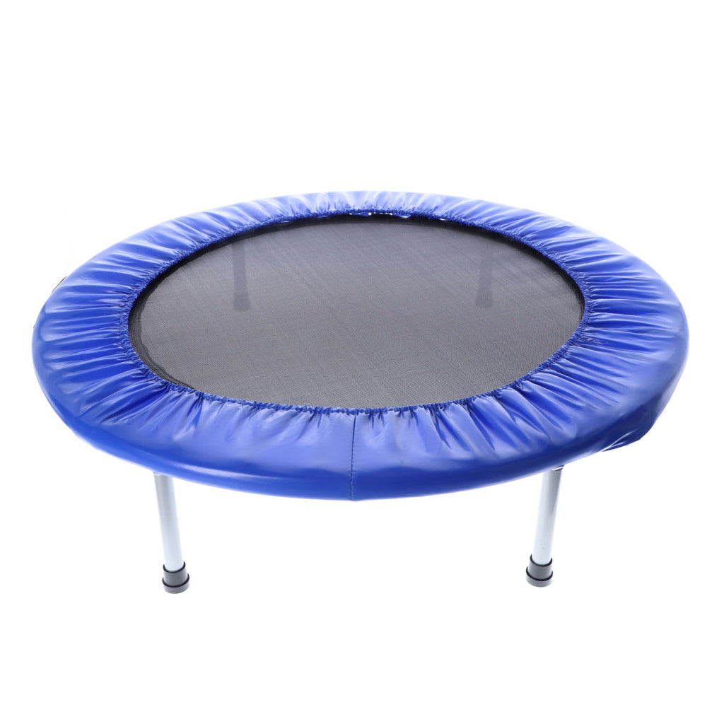 Alert Foldable Fitness Trampoline 97 cm Blue/Black - Compact and Portable