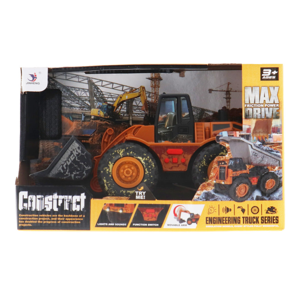 Jinheng Construction Shovel with Light and Sound Effects - Suitable for Ages 3+
