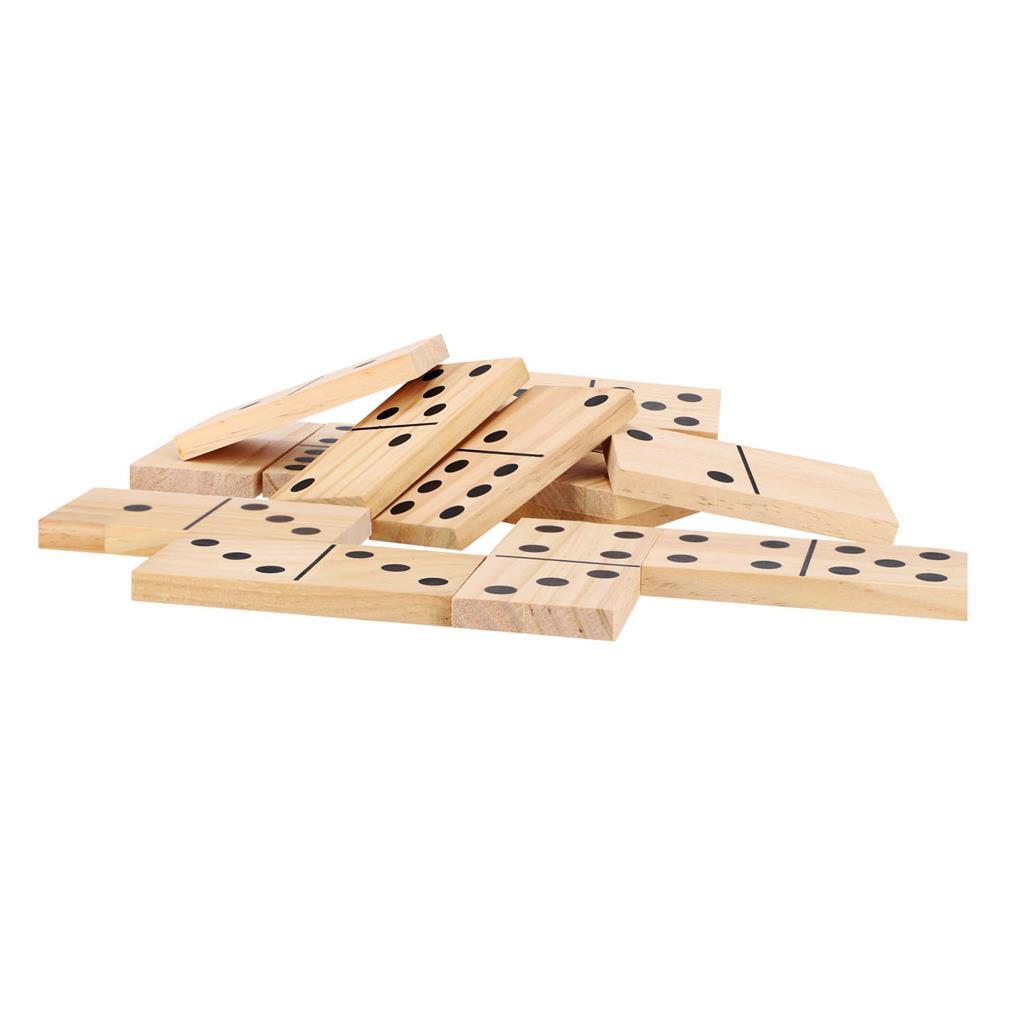 Alert Outdoor Wooden XL Domino 28-piece