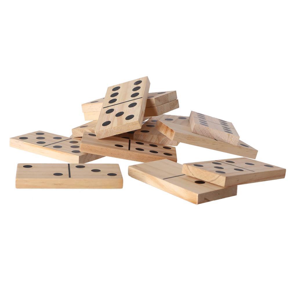 Alert Outdoor Wooden XL Domino 28-piece