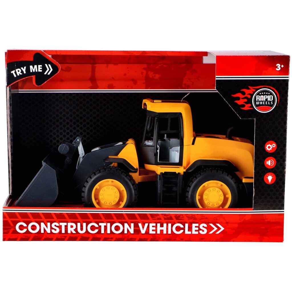 Rapid Wheels Bulldozer + Light and Sound
