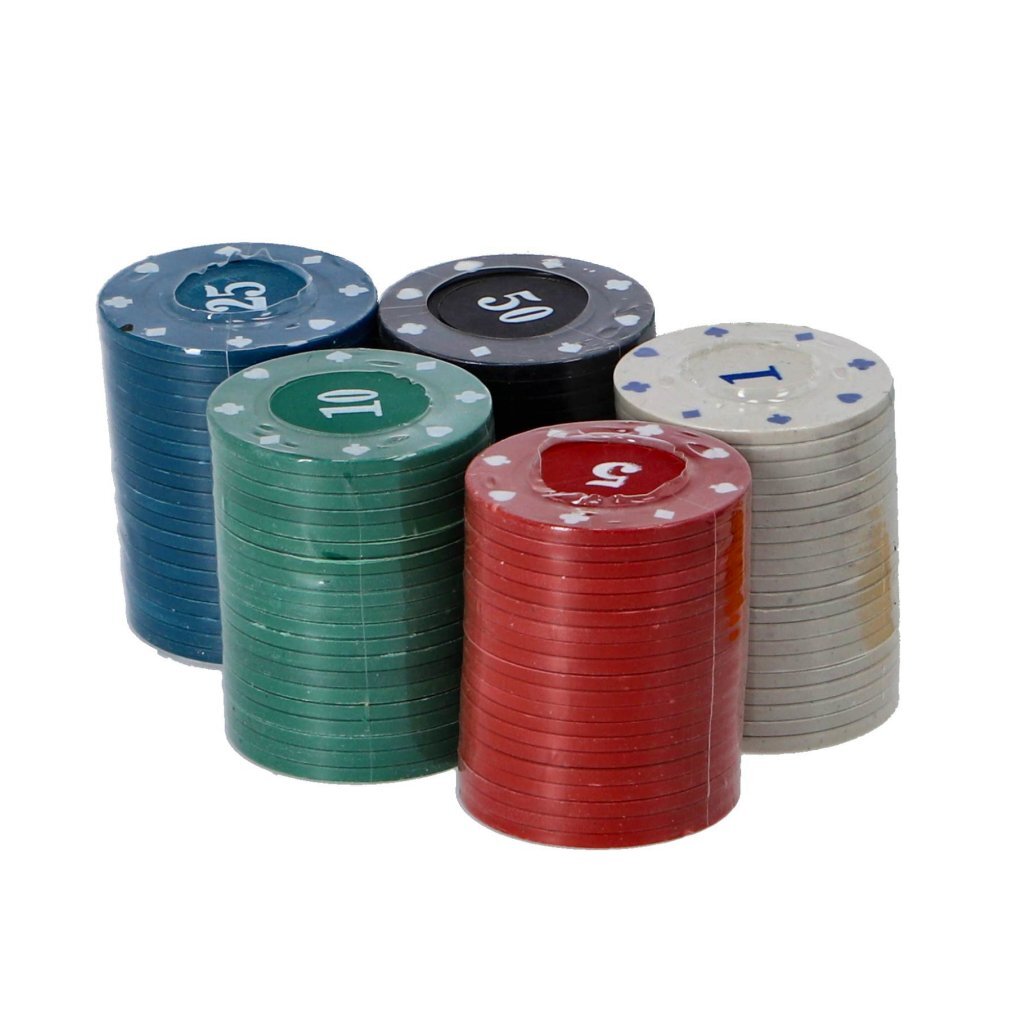 200-piece Tin Poker Set - Complete Poker Game Set for Ages 8+