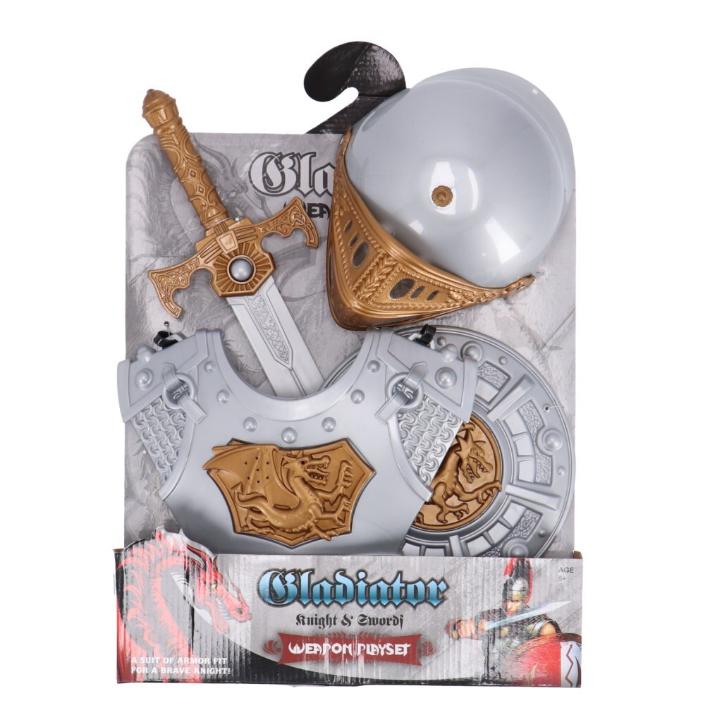 Knight Costume Set 4-piece - Dress Up for Ages 5+