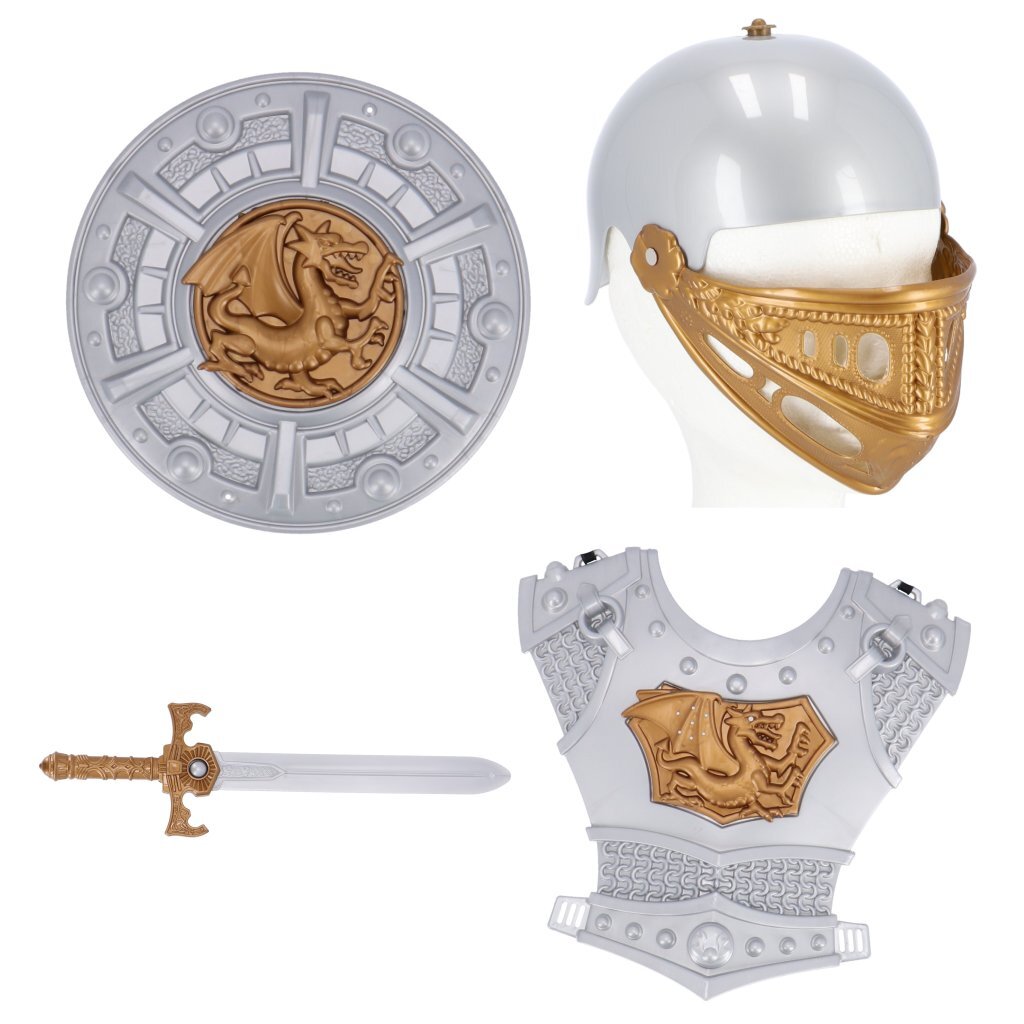Knight Costume Set 4-piece - Dress Up for Ages 5+