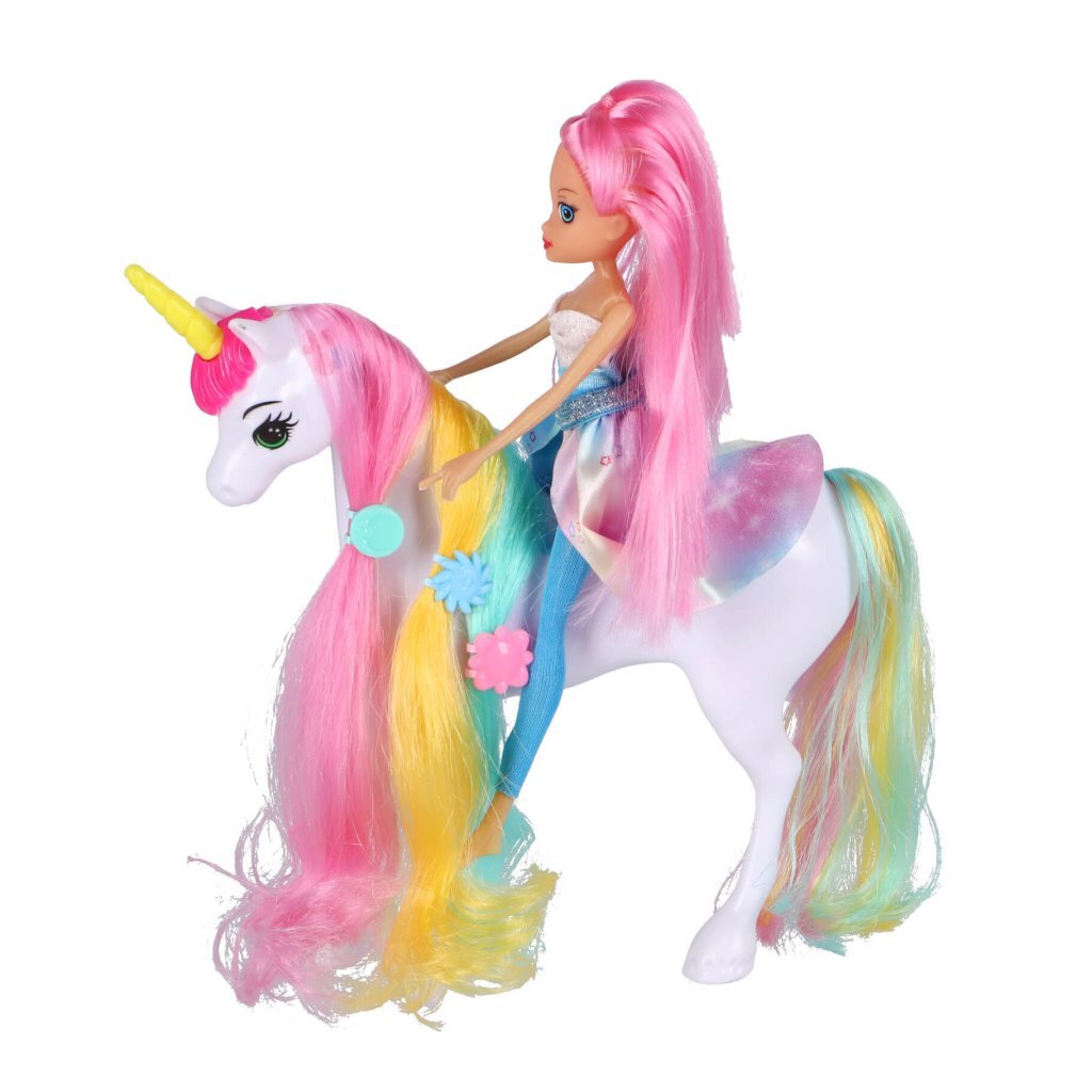 Moonlight → Unicorn Playset → Doll with Colorful Hair → Ages 3+