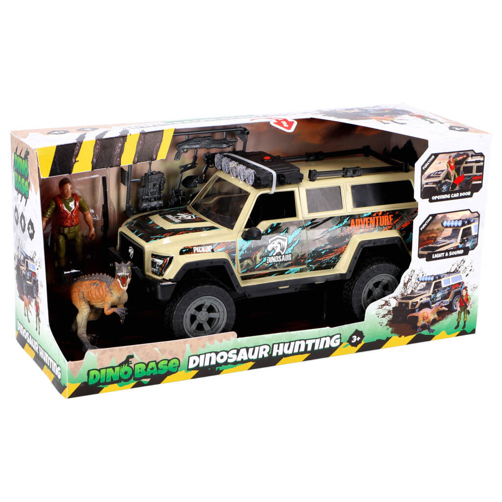 Dinobase All-Track Vehicle with Dino + Light and Sound