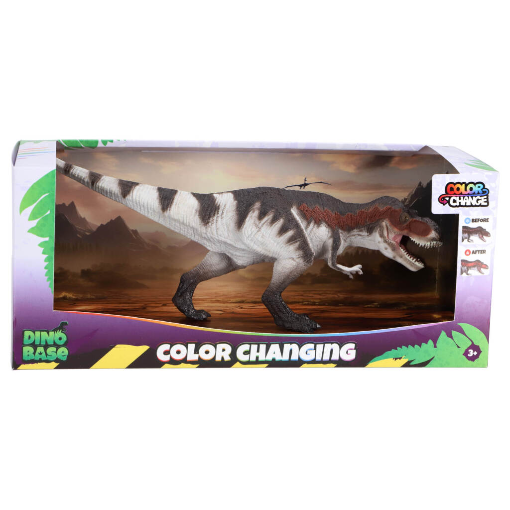 Dinobase Color Change Dino T-Rex Toy Figure