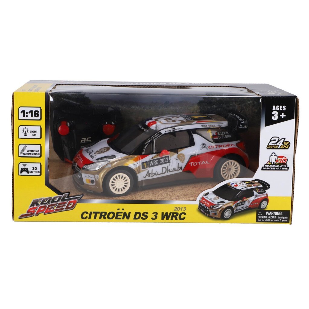 Kool Speed RC Citroën DS 3 WRC 1:16 with Light Effects