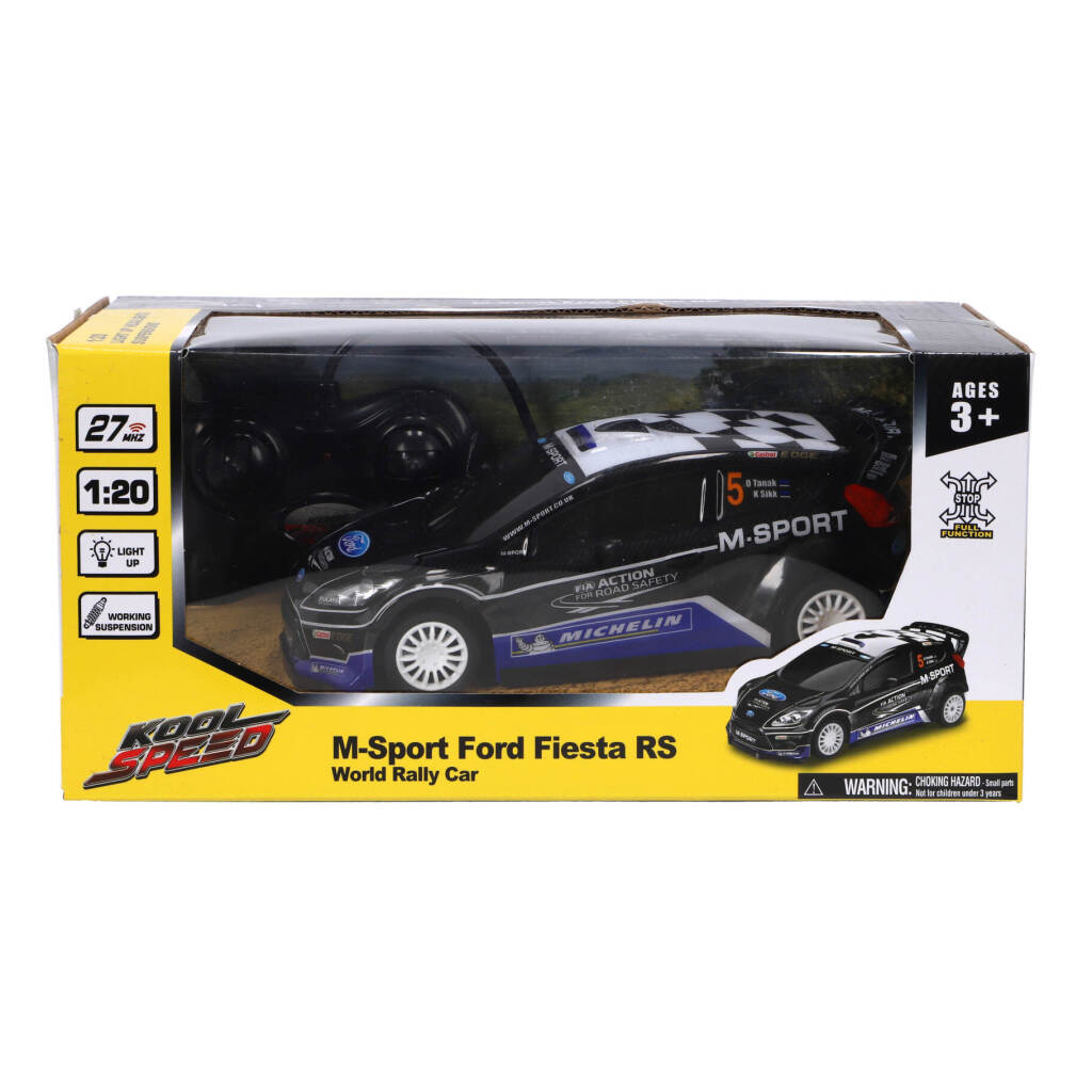 Kool Speed RC Ford M-Sport Fiesta WRC 1:20 with Light Effects