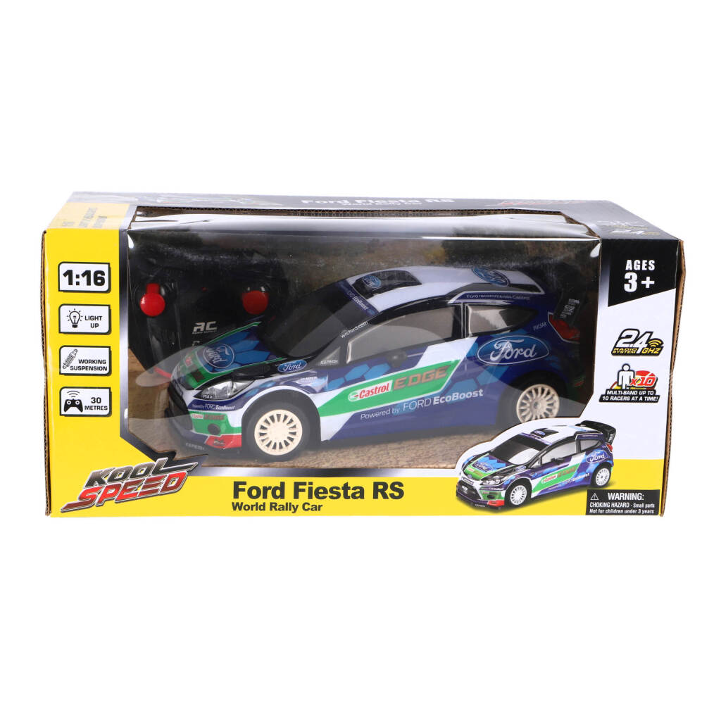 Kool Speed RC Ford RS WRC 1:16 with Lights - 2.4 GHz