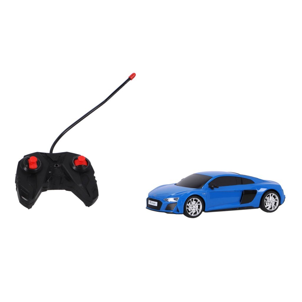 RC Audi R8 V10 Coupe 1:24 Light Blue - Working Headlights