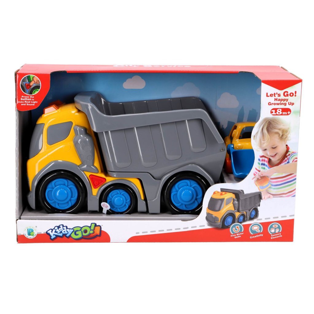 KiddyGo Dump Truck 31 cm + Light and Sound