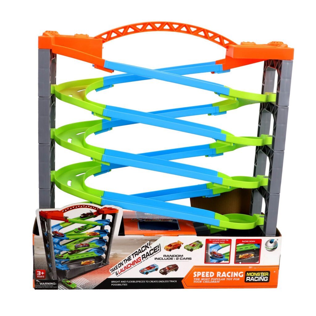 Deluxe Race Track 5 Layers + 2 Race Cars