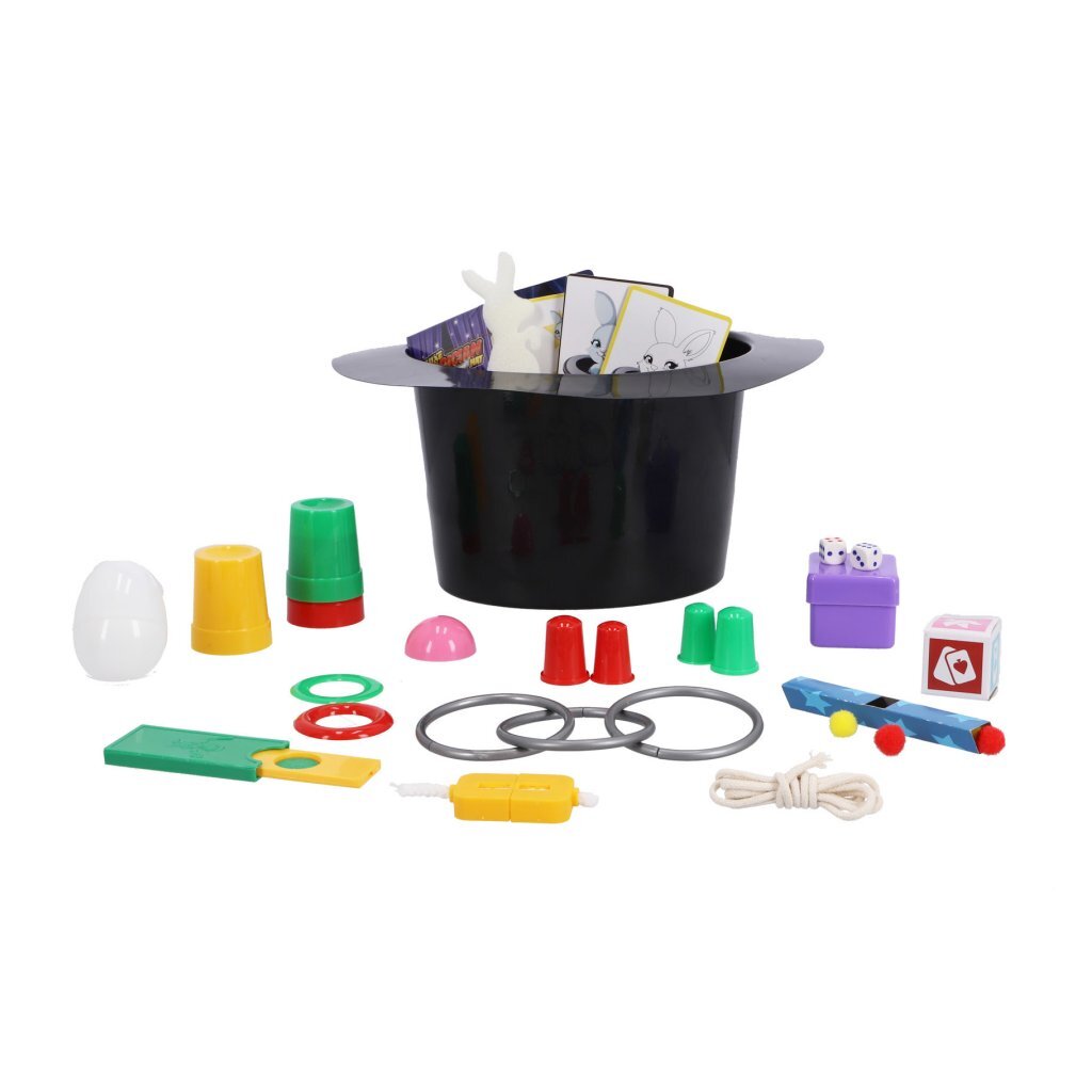 Magic Hat Magic Box with 150 Tricks - Complete Set for Young Magicians